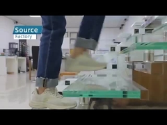 أرضية زجاجية مطوية صلبة آمنة ومقاومة للنزلق