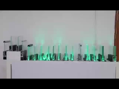 إضاءة الزخرفية LED U القناة الحواجز الزجاجية المقاومة