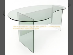 زجاج الأثاث الرقيق تحديث الأثاث الخاص بك تبدو بسهولة وجعل منزلك أكثر أنيقة